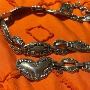 Brighton Silver Women's Belt